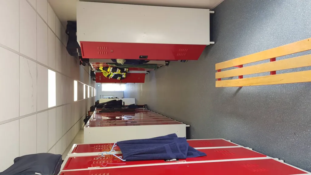 Location Construction modulaire pour des Vestiaires RT 2012 - SDIS à Noves