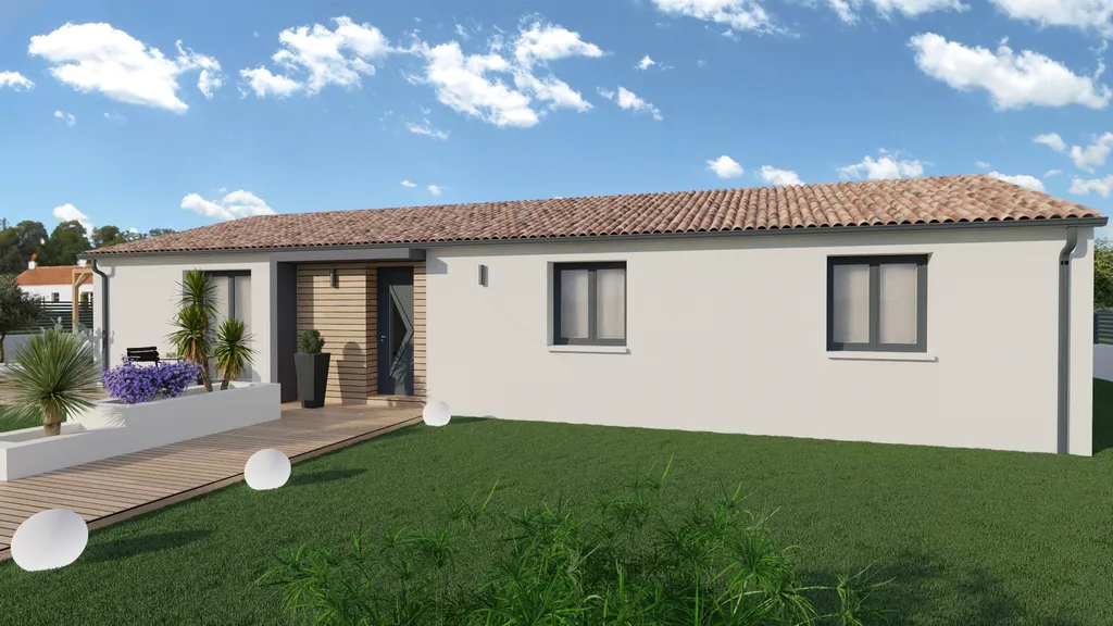 Projet de construction de 115 m² situé sur la commune de Brach, dans un environnement calme et recherché. Idéalement implanté entre Bordeaux et les plages du Médoc.