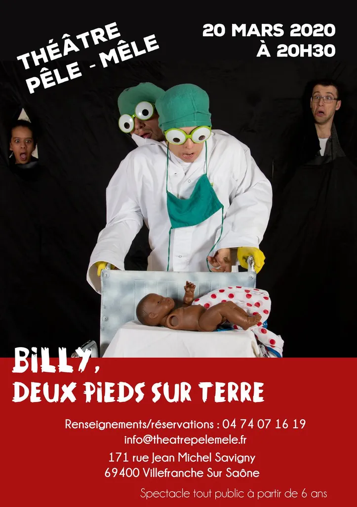 piece de théatre pele mele villefranche