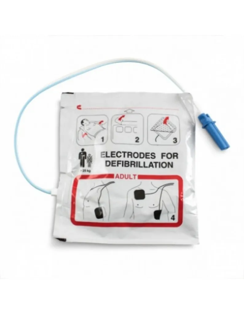 Électrodes adultes FRED EASY Schiller pré-connectées à Rennes