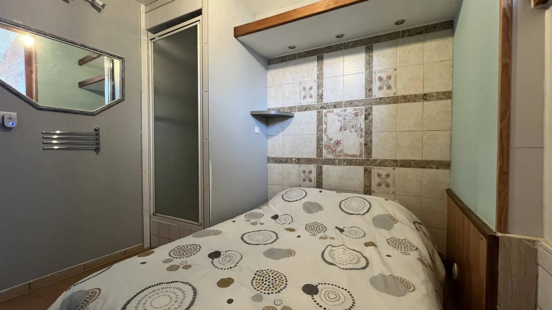 A vendre le Tréport 76470 appartement de 19.40 m², salon séjour, 1chambre, SDE