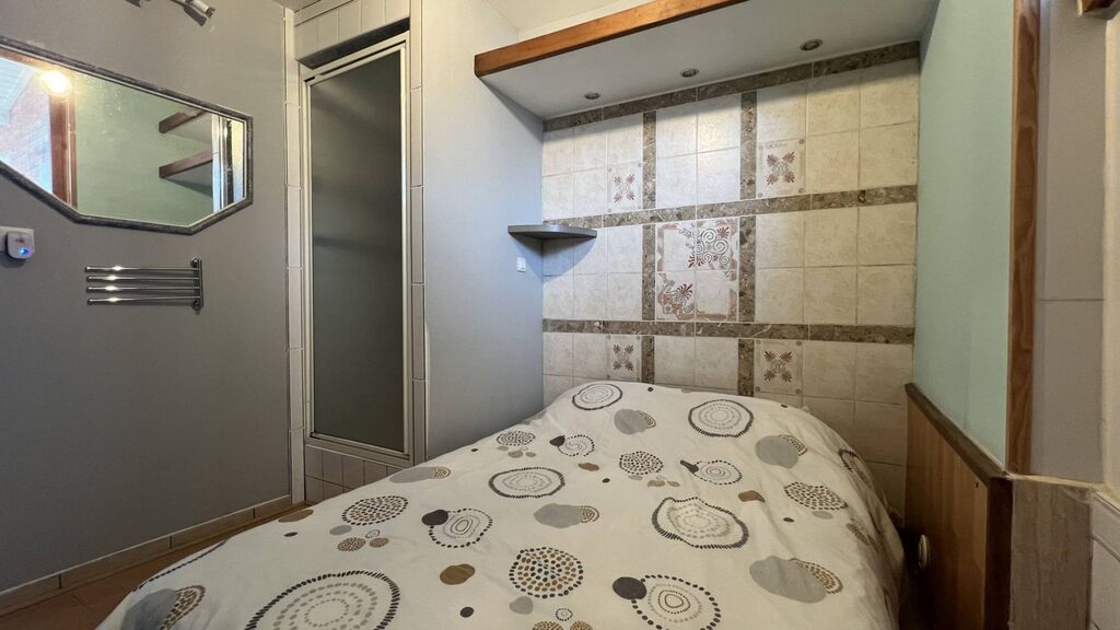 A vendre le Tréport 76470 appartement de 19.40 m², salon séjour, 1chambre, SDE