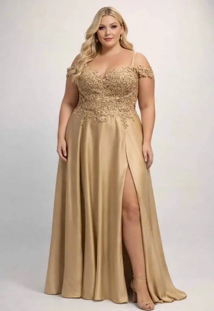 Robe de soirée grande taille plan de campagne