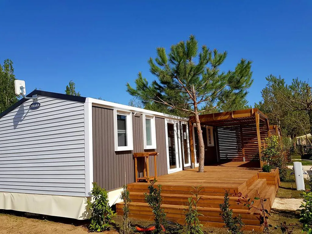 Mobil home 3 chambre 2 salles de bains à 150m de la plage de vias plage
