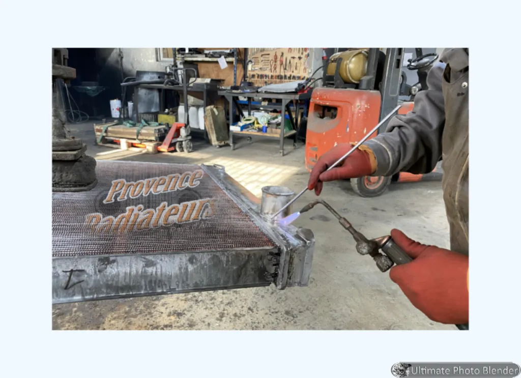 Fabrication complète au modèle de radiateur de refroidissement de bus en PACA.