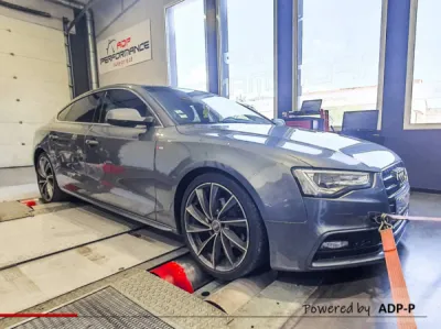 Reprogrammation moteur flexfuel E85 + Stage 1 Audi A5 1.8 TFSI 170cv - Optimisation performance véhicule - ADP Performance Salon de Provence