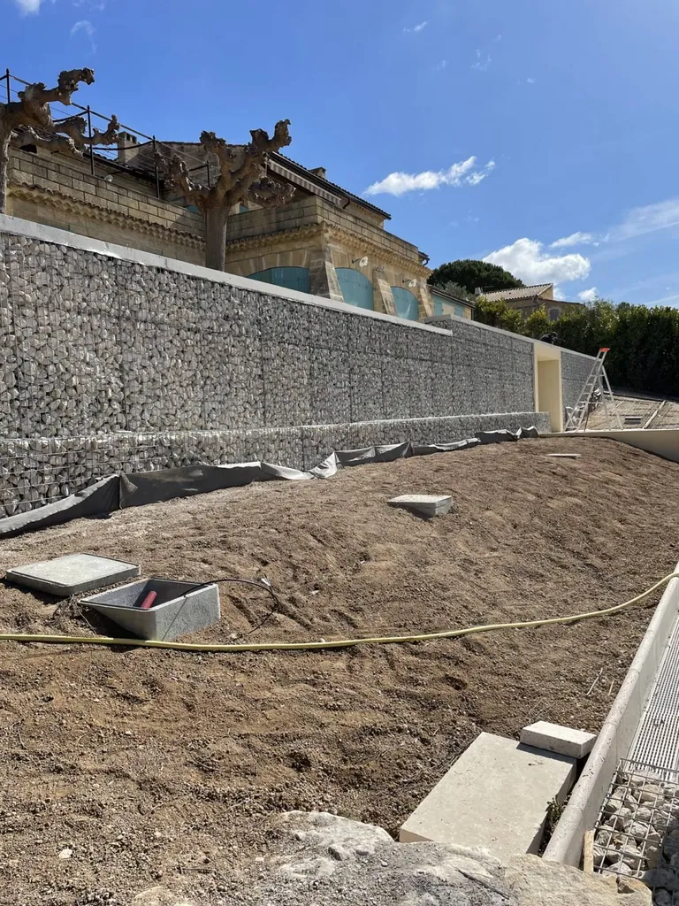 mur de soutènement de 3mh 