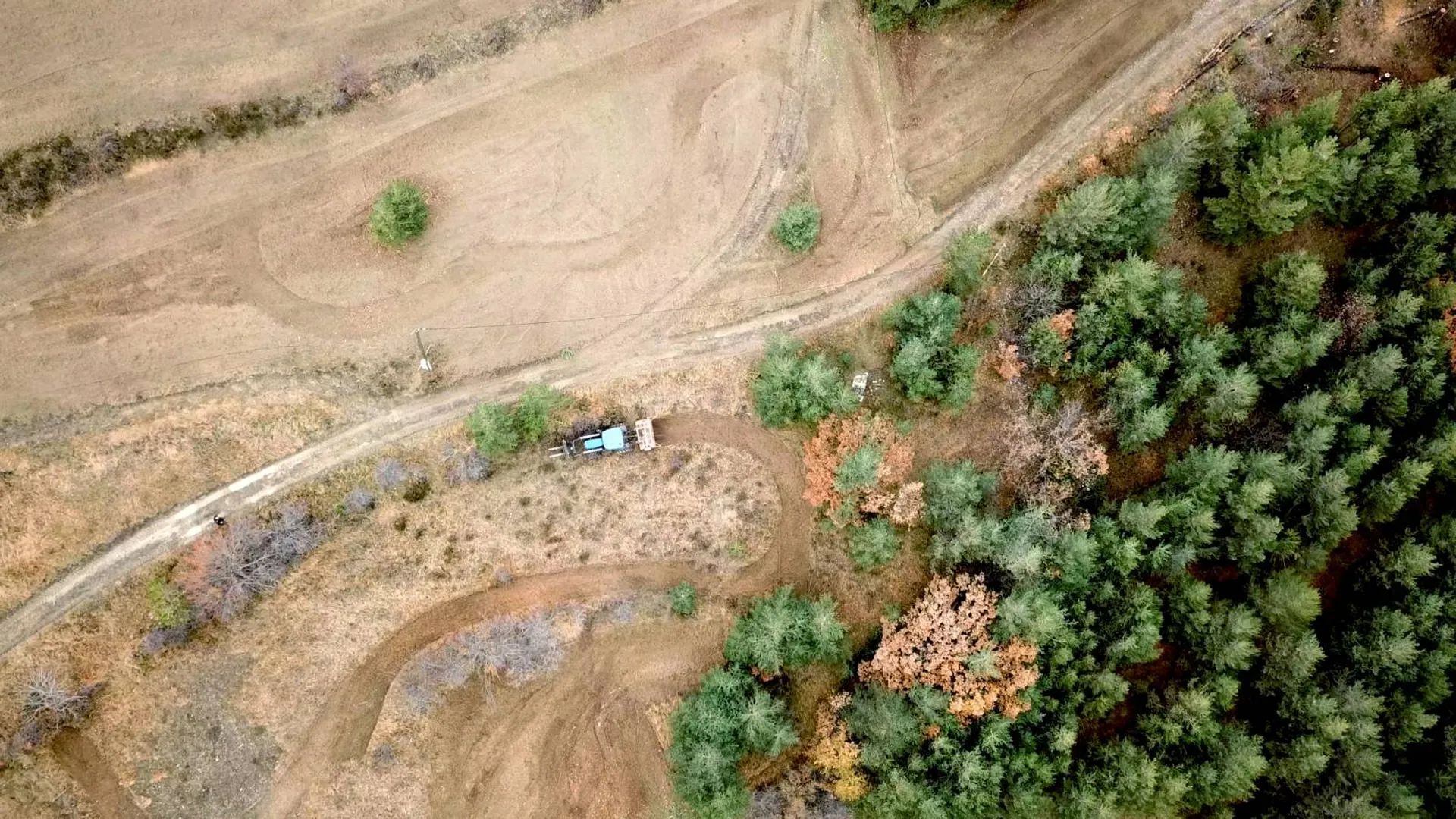 Tracteur avec broyeur forestier à Nice