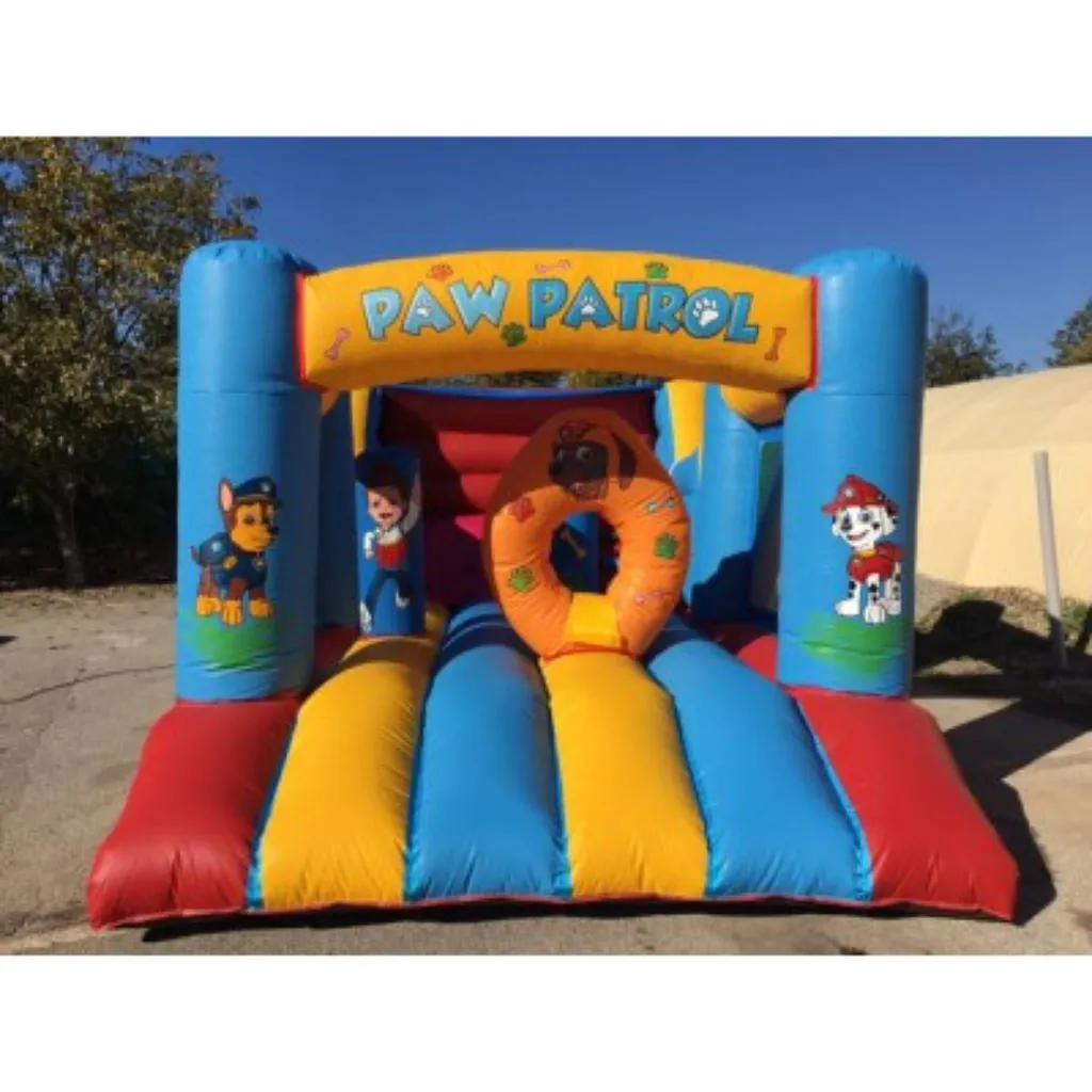 Jeux gonflables chateau combo Paw Patrol de 3 à 8 ans