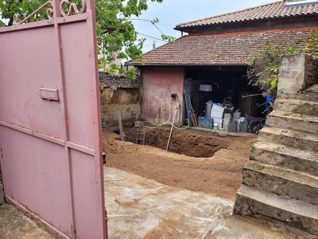 Rénovation d'assainissement individuel à Chiroubles près de Belleville en Beaujolais (69)