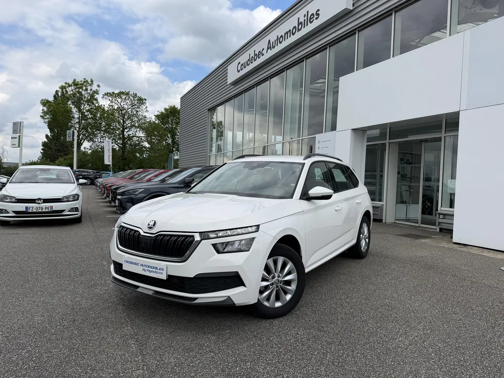 Voiture d’occasion Skoda Kamiq à La Frénaye : SUV essence automatique disponible proche du Havre et de Rouen