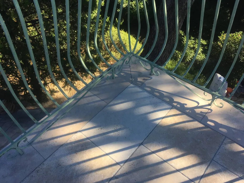 Rénovation d'une terrasse d'une maison individuelle à Lamanon