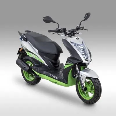 Scooter KYMCO AGILITY 50 NAKED RENOUVO Sanary/mer : (blanc/vert)