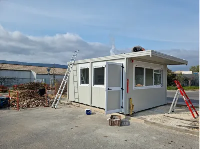 réalisation d'une cordonnerie sur la commune du Coustelet 84