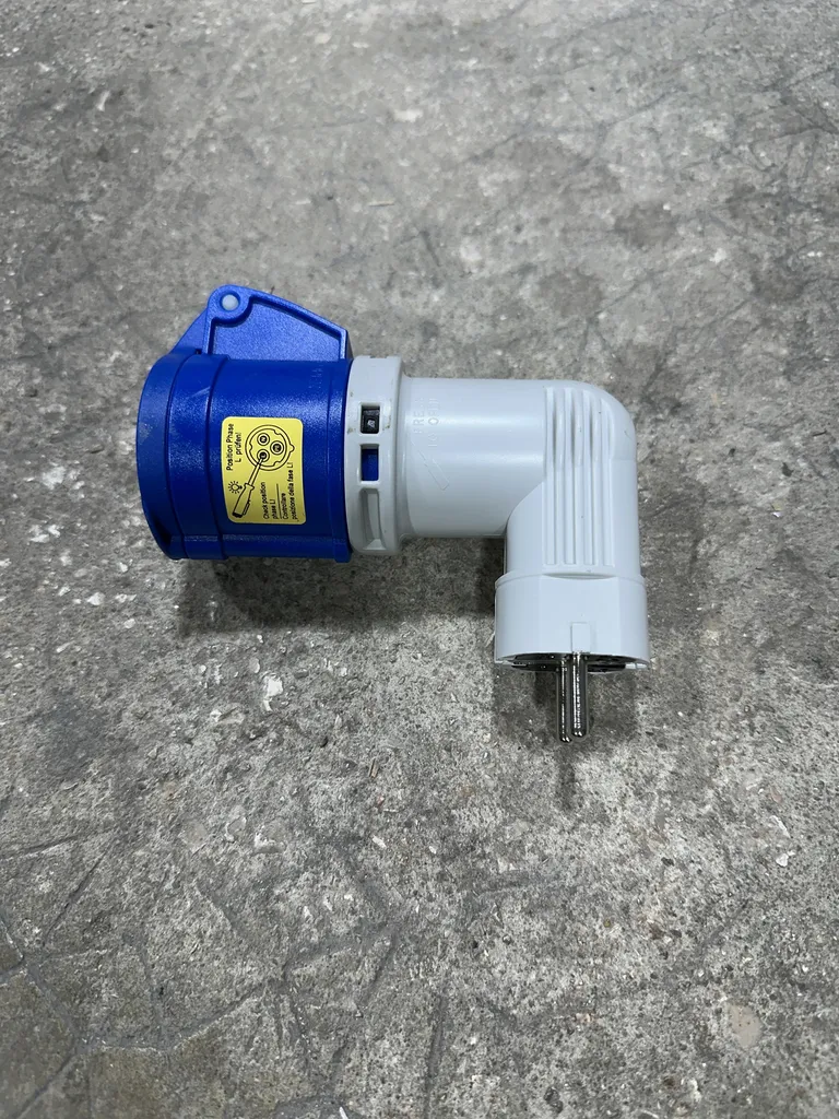 ADAPTATEUR PC16 MONO MALE VERS SORTIE P17 16 MONO FEMELLE