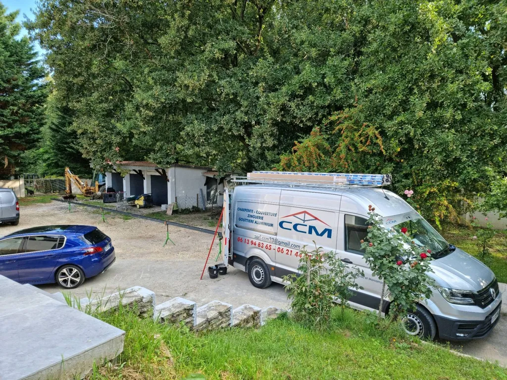 Gouttière en aluminium G300 à poser soi-même en région Bordelaise SARL CCM