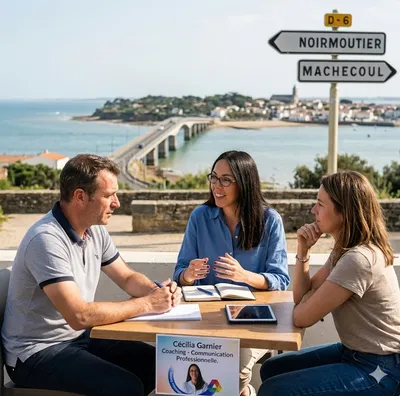 Coaching en communication professionnelle pour relations de travail difficiles en Vendée : améliorer les échanges et retrouver un climat serein à Noirmoutier et Machecoul