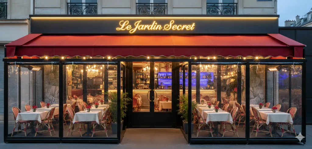 Façade de restaurant