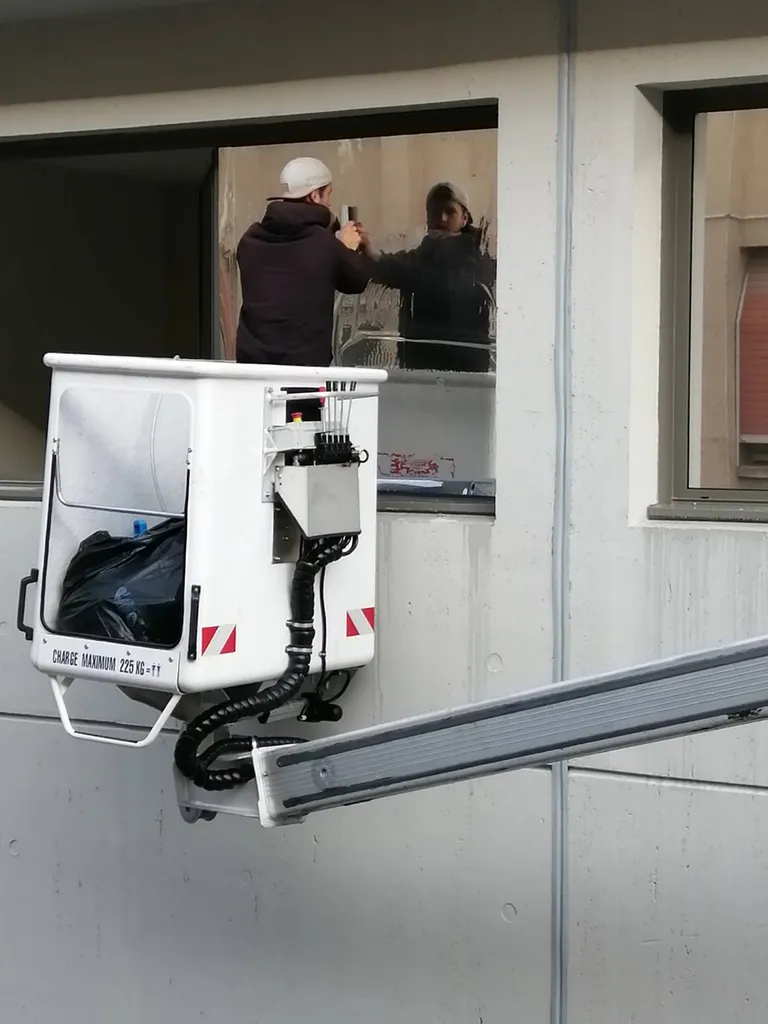 Pose film solaire teinté