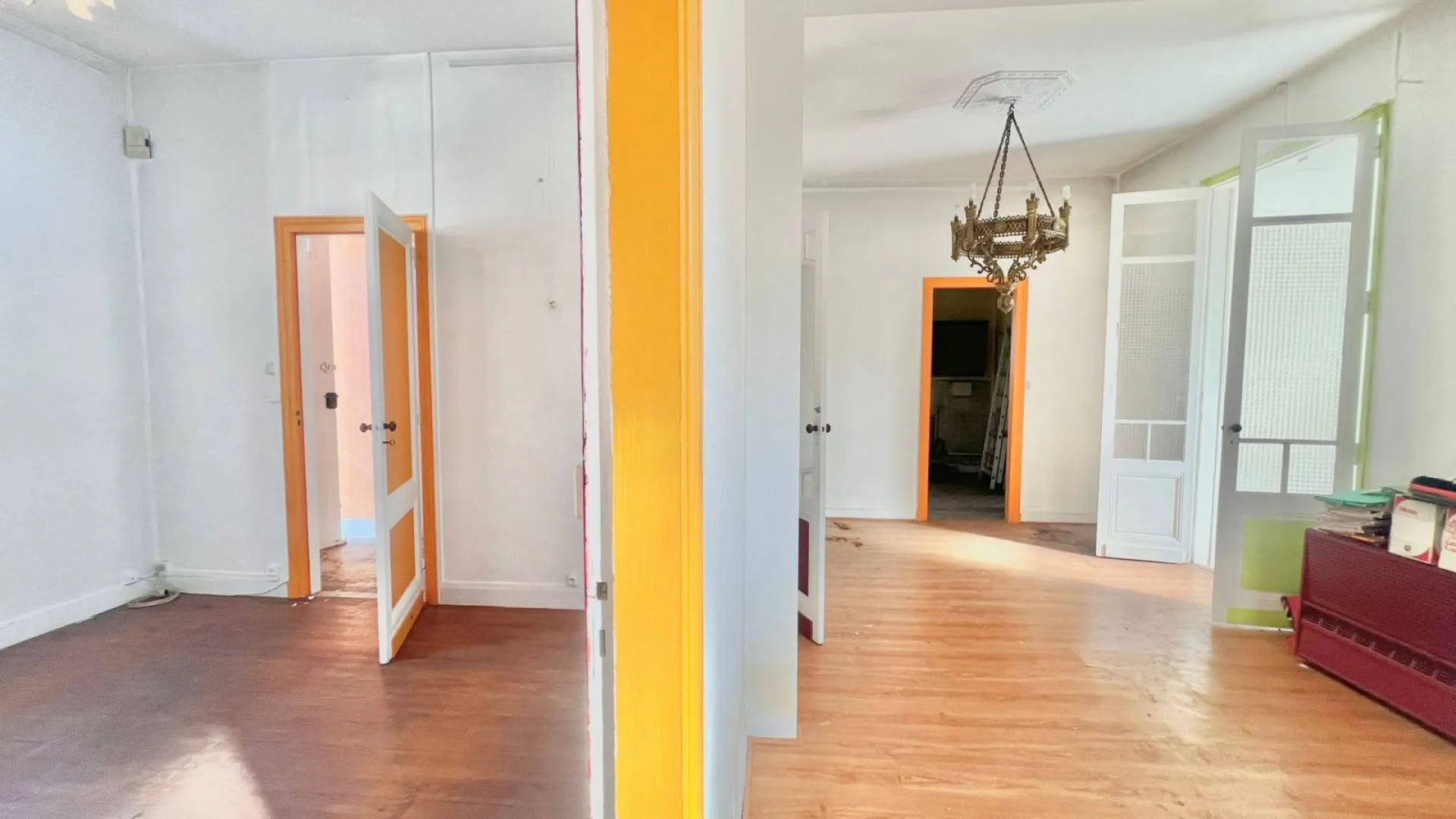 Vendue Charmante échoppe double à rénover Bordeaux Caudéran 