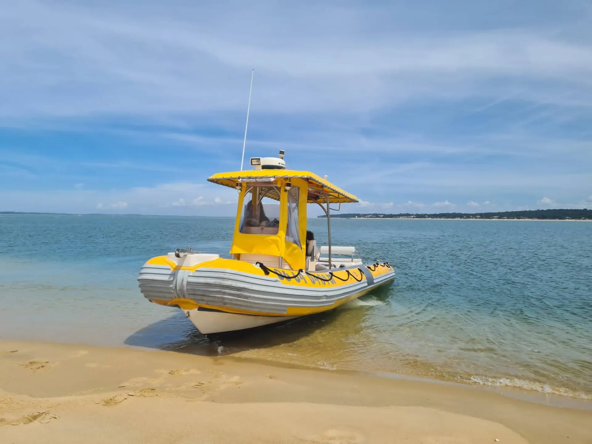 Sortie en bateau au banc d'Arguin et à la dune du Pilat 