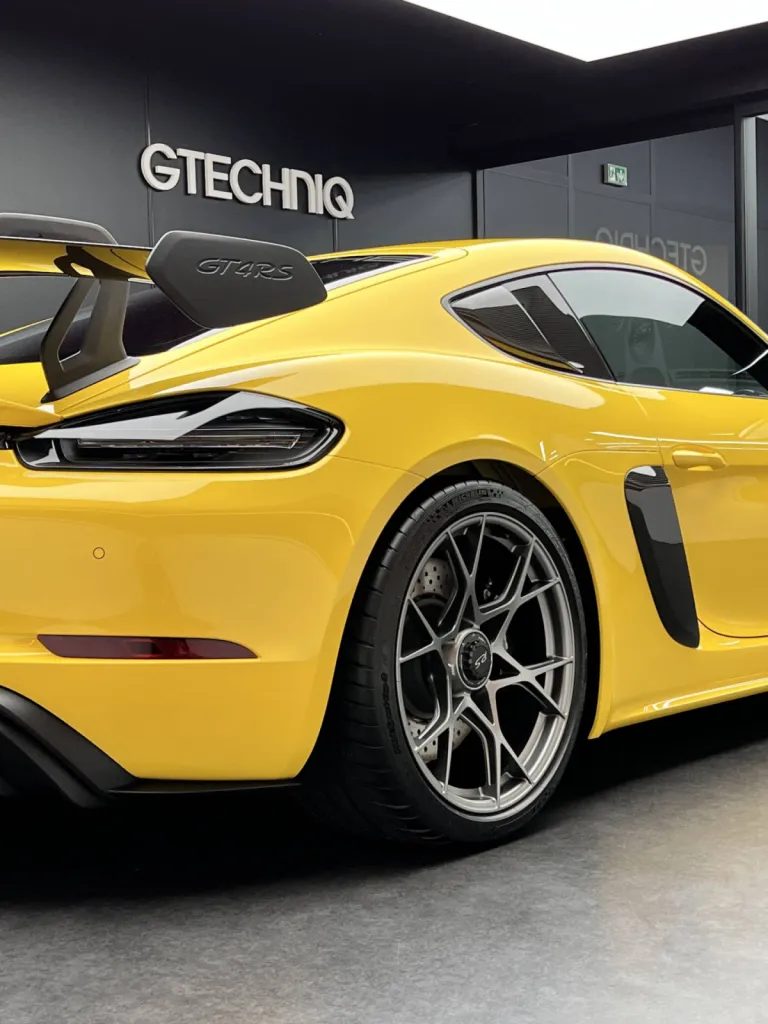 PORSCHE GT4RS YELLOW RACING - PPF XPEL INTEGRAL - BRUXELLES