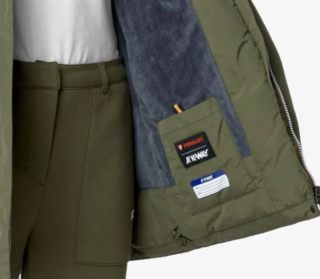 la parka pour femme Sophie Green Olive chez Urban Chic