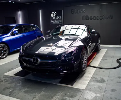 Protection contre micro-rayures sur Mercedes AMG GTS