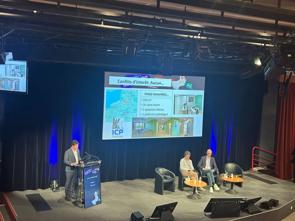 Dr Julien Beldame, chirurgien orthopédiste à l'ICP Amiens et à l'ICP Paris, intervenait au congrès de l'AFCP à Bordeaux