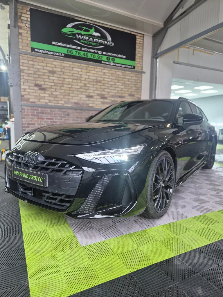 Protection PPF Face Avant Audi A6 2025 – Protection Invisible Haute Performance chez Wrapping Protect à Le Havre