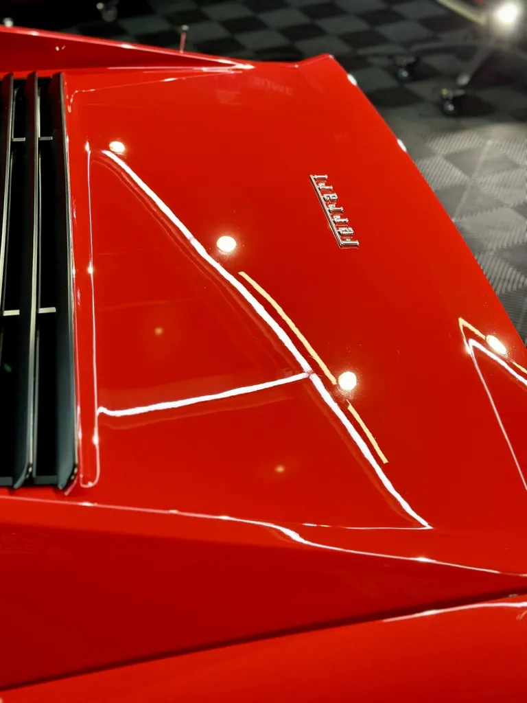 Traitement céramique lyon polissage carrosserie DETAILING Ferrari 328 GTS