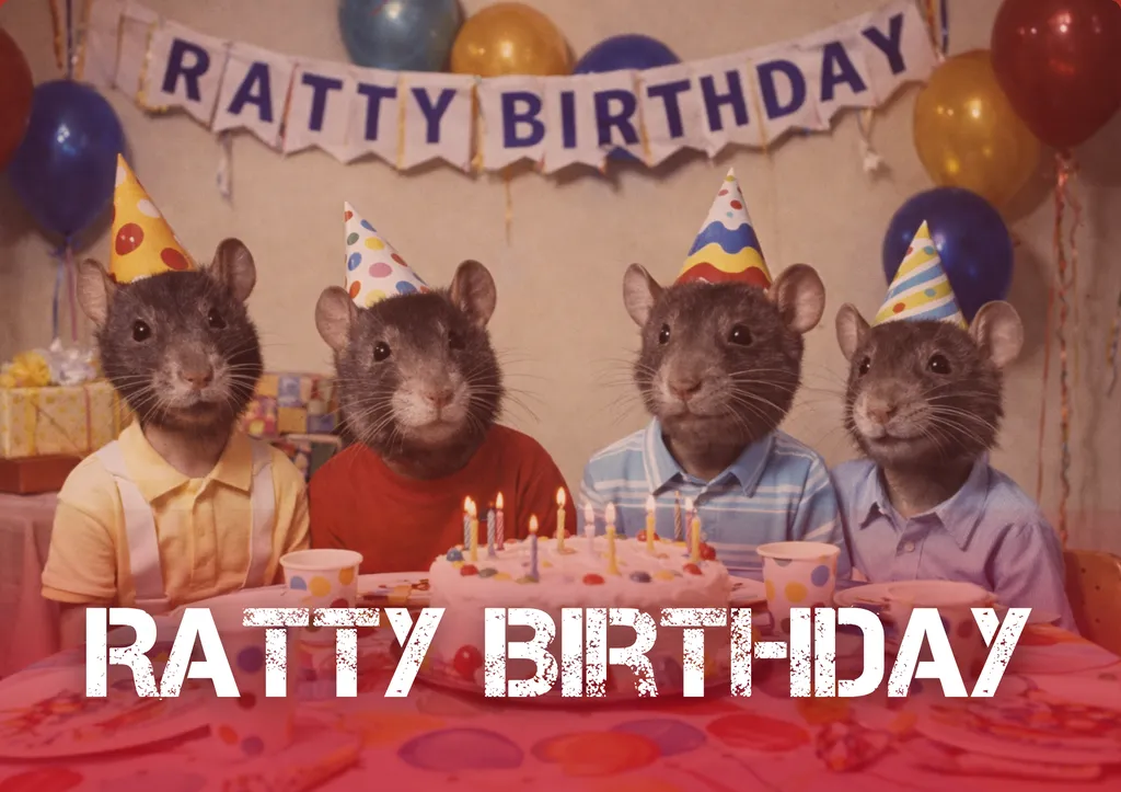 Book a Unique Birthday Experience - The Ratty Birthday Package!
