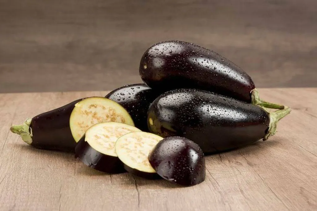 Aubergines violettes