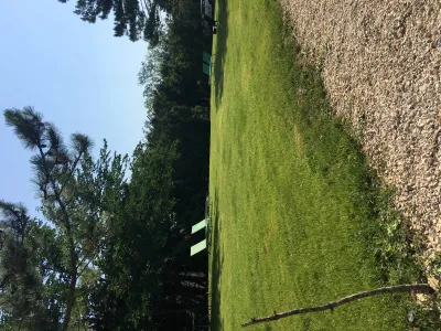 Tonte  de pelouse chez un particulier