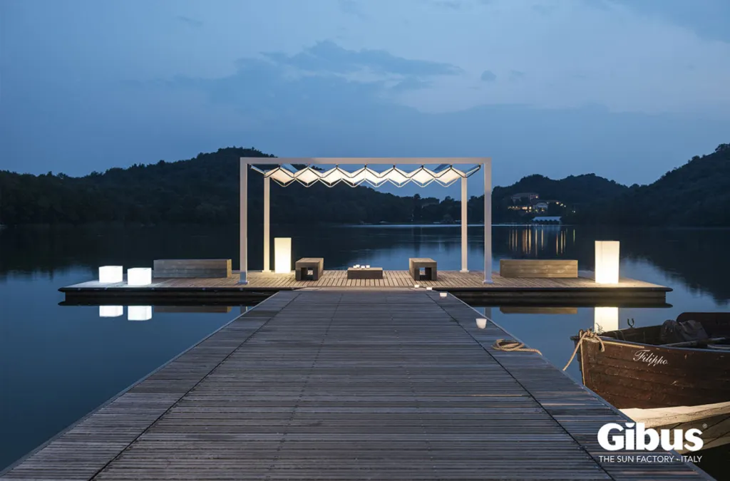 Pergola Med Open Fly structure autoportante
