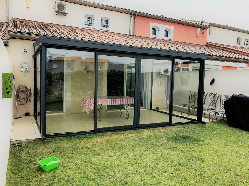 véranda pièces vivre fos sur mer