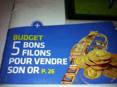 Budget: 5 bons filons pour vendre son or dans le journal