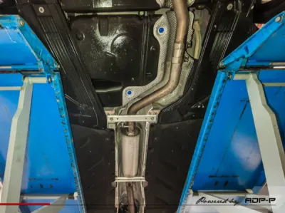 Installation ligne d'échappement Ragazzon Mercedes classe A200 | ADP Performance Aix en provence