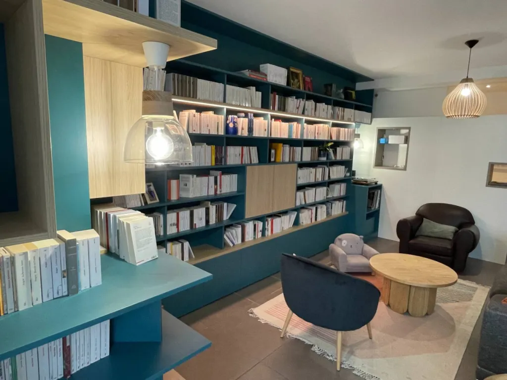 Eclairage bibliothèque à Lyon