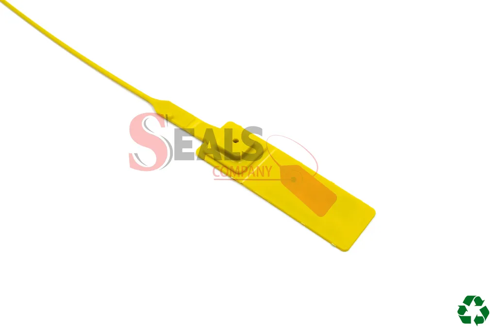 Scellé de sécurité réglable SAFETYSEALS 420 en polypropylène avec insert métallique