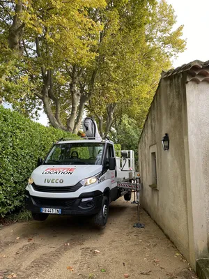 Entreprise d'élagage Carré Vert pour les communes des Alpilles, offrant des services professionnels d'entretien d'arbres et d'espaces verts, garantissant sécurité et qualité
