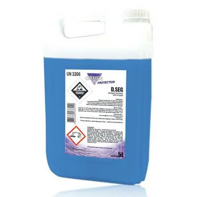 DSEG Bidon 5 L - Décapant émulsion sans rinçage pour sols professionnels