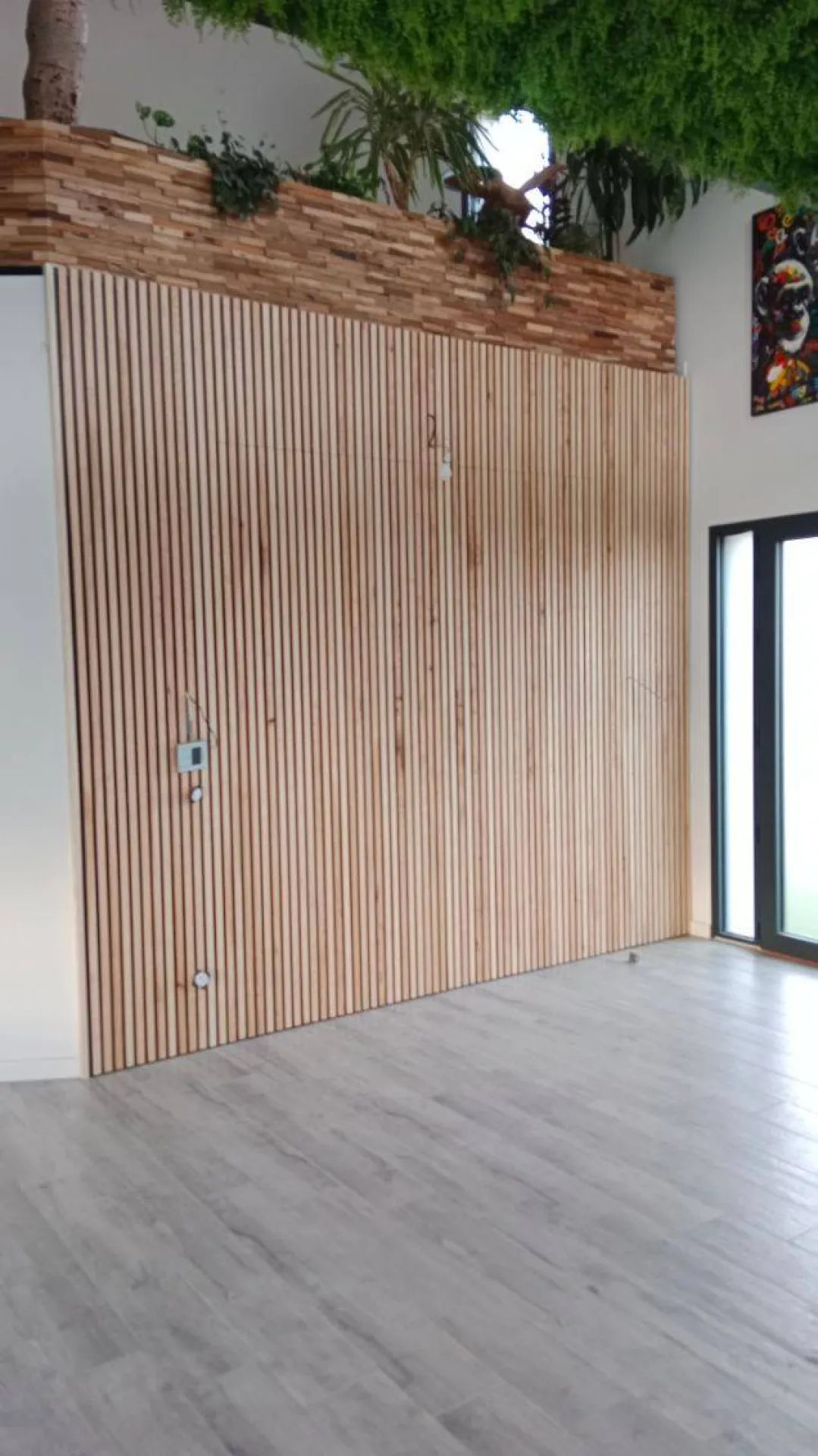 Placard encastré avec façade en claire-voie sur mesure à Marcheprime