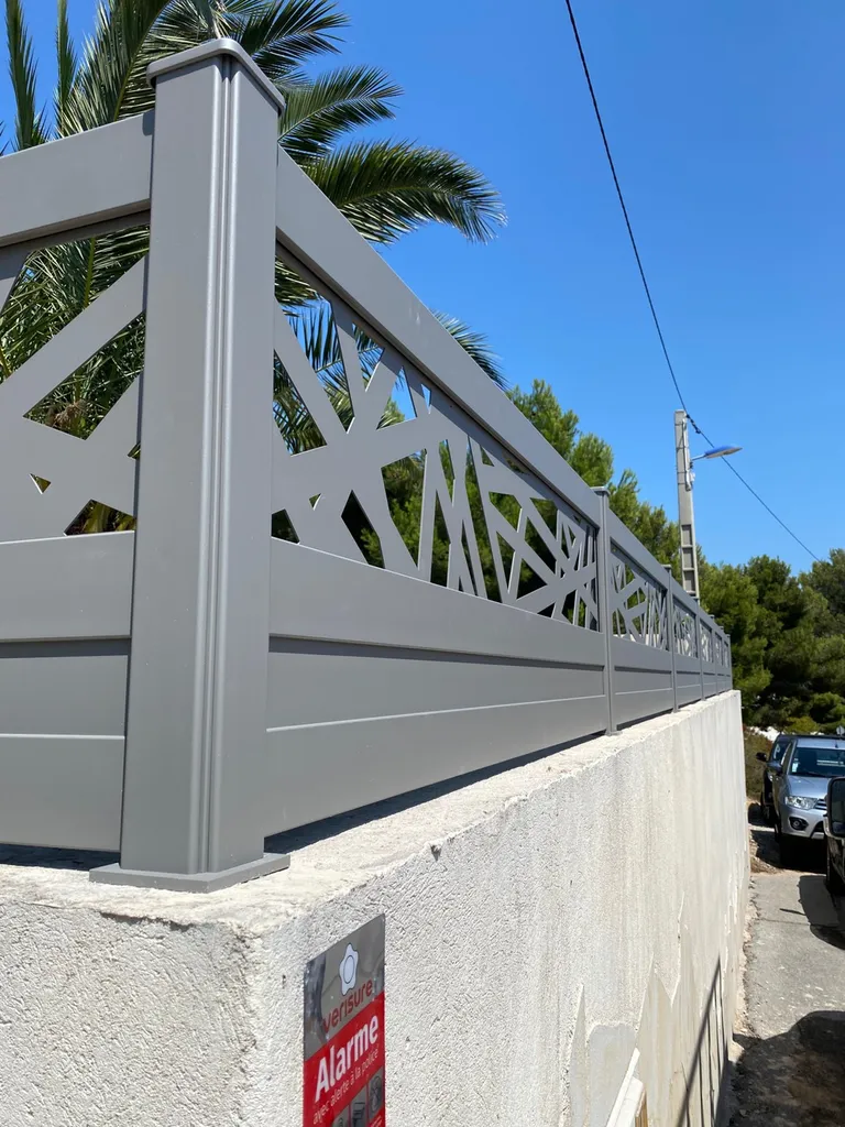 garde corps, clôture sur Carry le Rouet