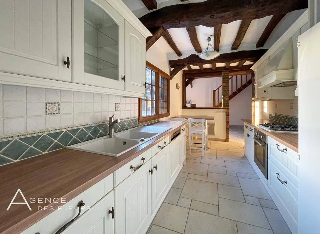 maison normande avec garage 27370