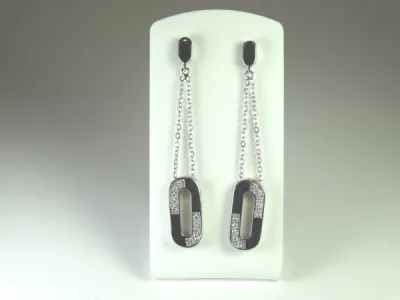 BO longue en or blanc