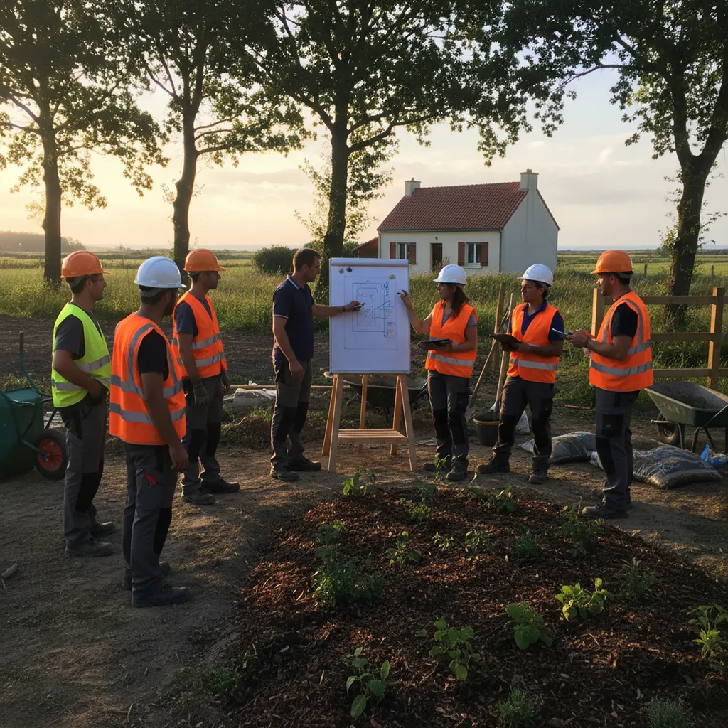 Coaching d’équipe pour ouvriers paysagistes à Beauvoir-sur-Mer et ses alentours, près de Challans (Vendée) et Machecoul (Loire-Atlantique) – SUCCELIA