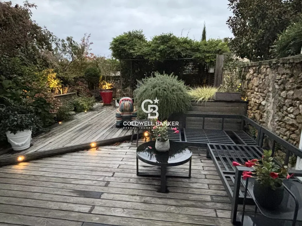 maison de ville en centre ville du mans avec jardin et 4 chambres