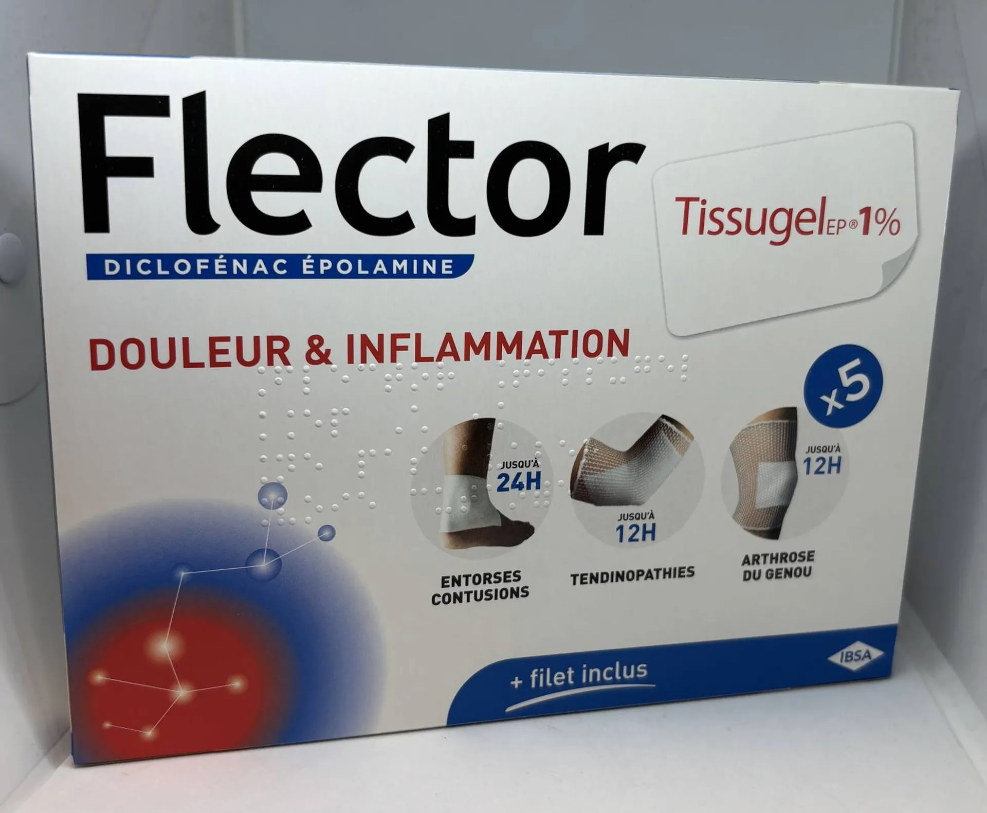 FLECTOR TISSUGEL x5