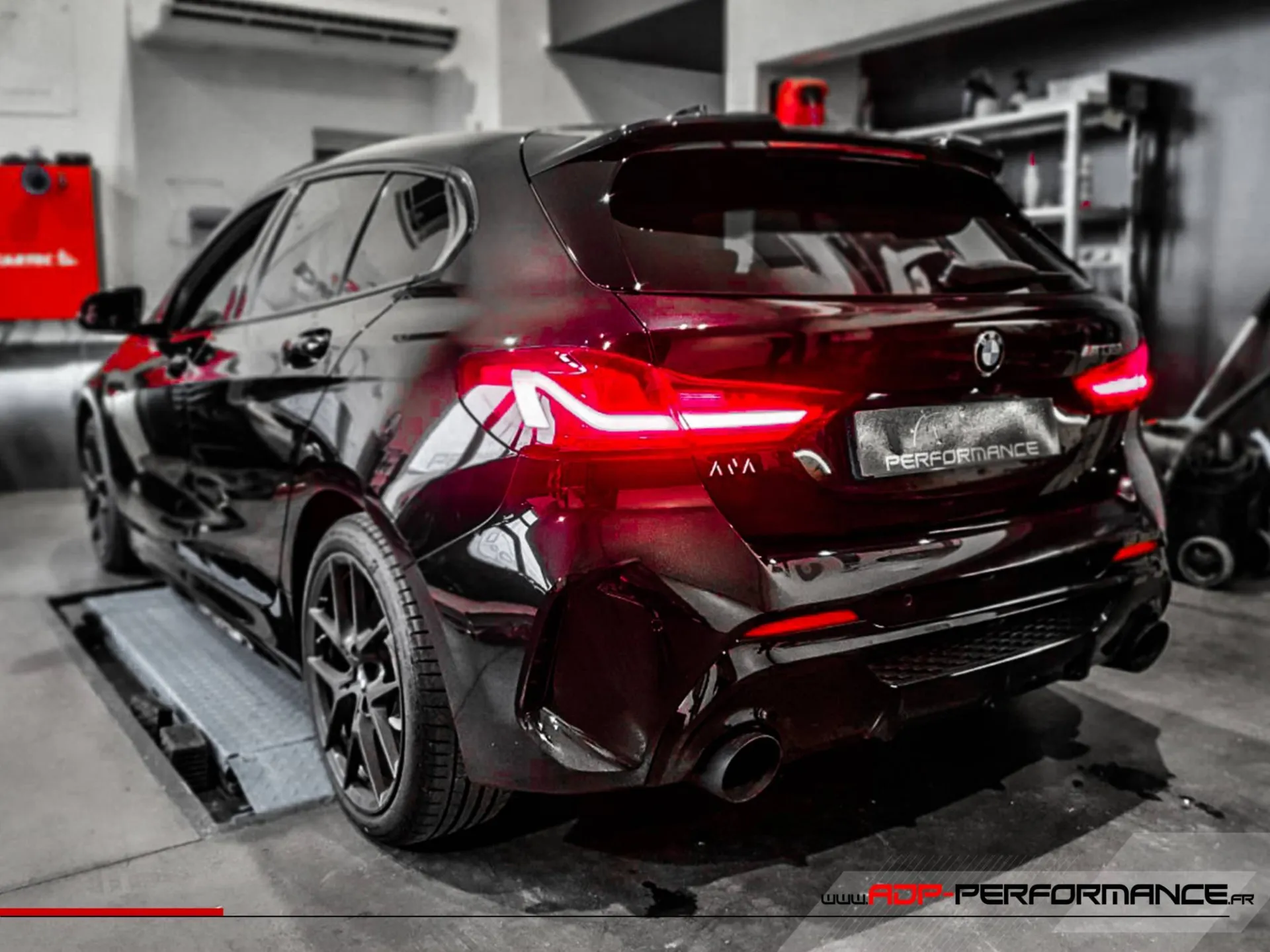 Installation catback Milltek non résonné BMW M135i F40 2021 | ADP Performance